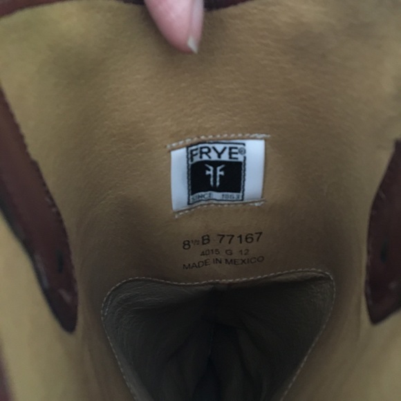 EUC Frye Melissa button boots in Cognac 8 1/2 - Picture 8 of 12